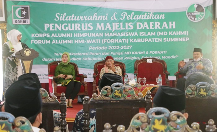Silaturahmi dan pelatihan pengurus daerah alumni Himpunan Mahasiswa Islam Periode 2022 - 2027.