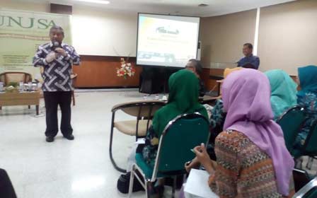 M Nuh ketika memberi pengarahan dalam seminar Bimbingan Konseling Peran Guru BK dalam penyalahgunaan IT dikalangan siswa yang digelar Universitas Nadhlatul Ulama