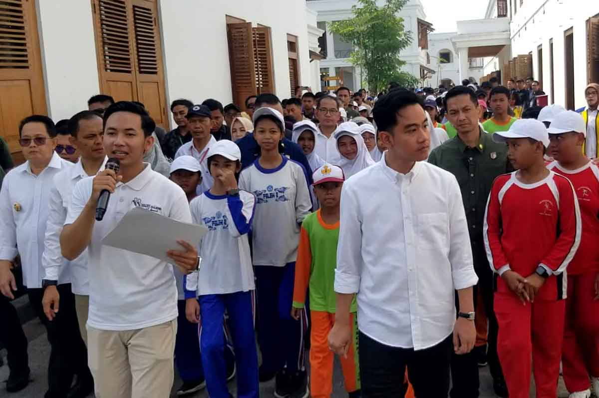 Wapres saat berada di Benteng Van Den Bosch, Ngawi.