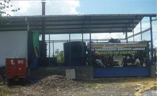 PLTSa di TPA Tambakrigadung