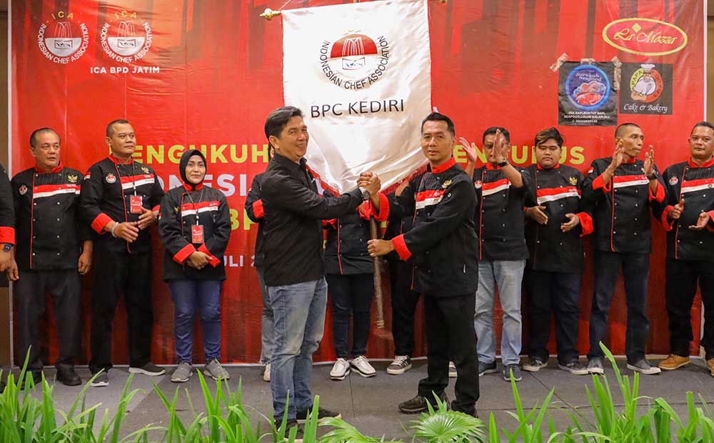 Pengukuhan ICA BPC Kediri Raya Periode 2023-2028. Foto: Ist. 