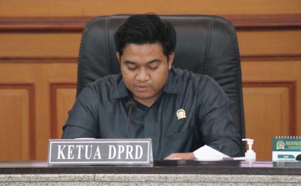 M. Syahrul Munir, Ketua DPRD Gresik.