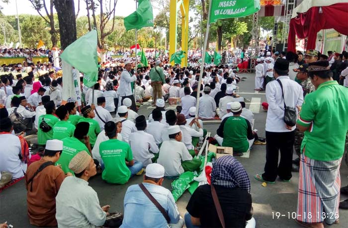 Istighosah dan doa bersama Jimat bersama Bupati Lumajang.