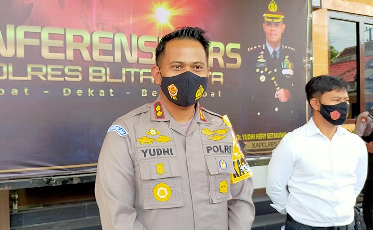 Kapolres Blitar Kota AKBP Yudhi Hery Setiawan.