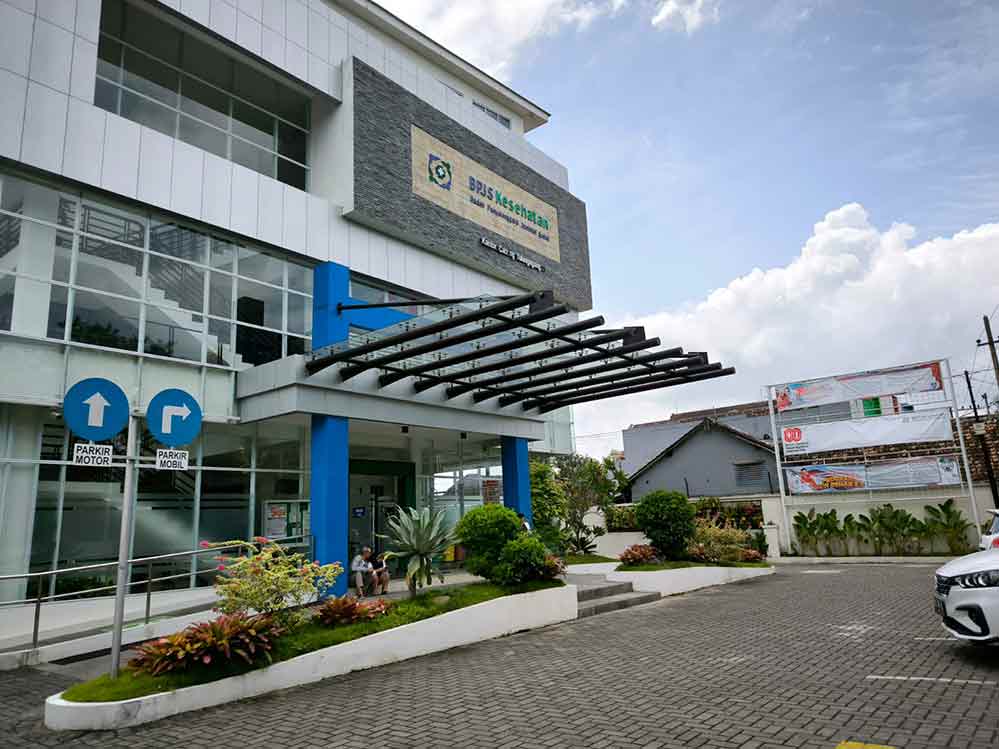 Ilustrasi, Kantor BPJS Kesehatan. 