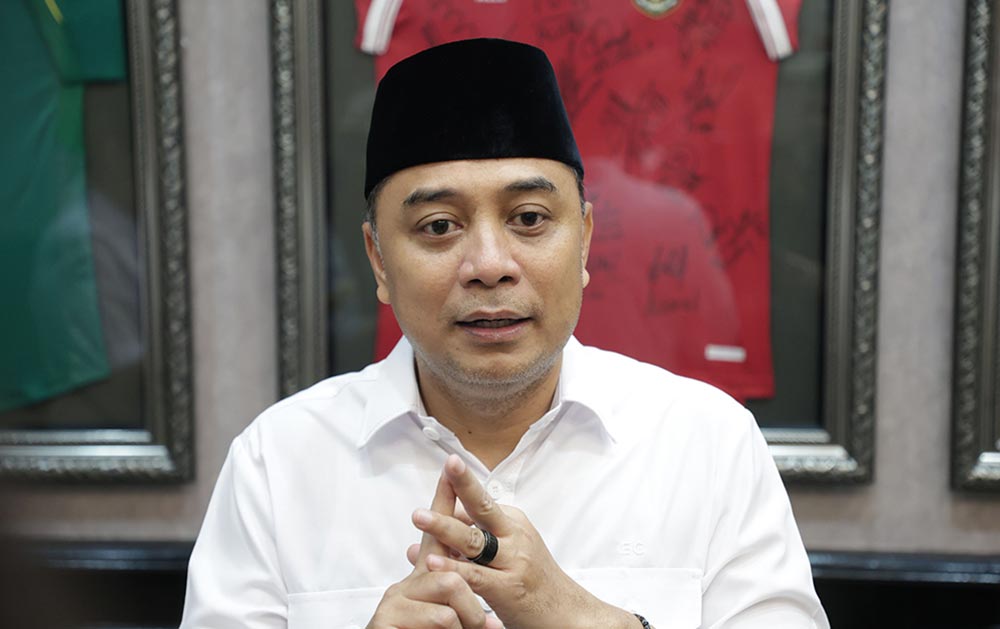 Eri Cahyadi, Wali Kota Surabaya.
