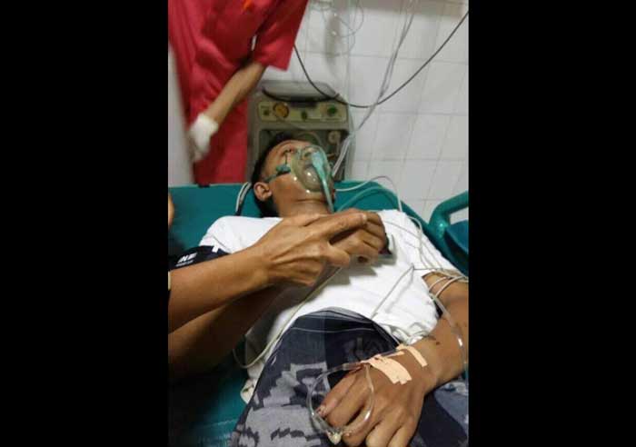 Budi Cahyono, guru kesenian SMA Negeri I Torjun Sampang Madura Jawa Timur yang diduga dianiaya HI, muridnya sendiri hingga meninggal dunia. foto: istimewa/whatsapp