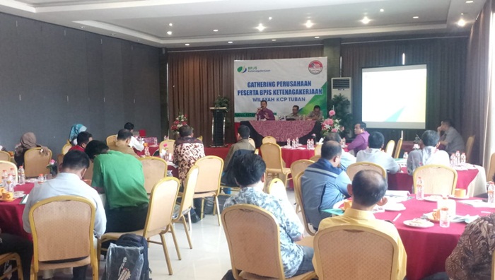 Kenalkan Program Baru, BPJS Ketenagakerjaan Tuban Undang Sejumlah Perusahaan