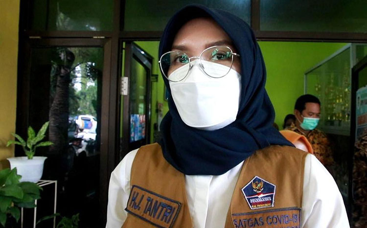 Bupati Probolinggo Hj. P. Tantriana Sari, S.E., selaku Ketua Satgas Covid-19 Kabupaten Probolinggo. (foto: ist)