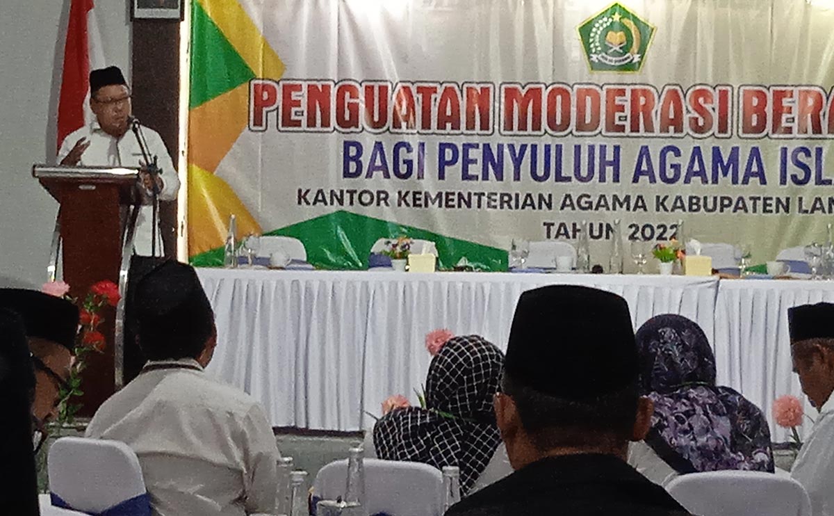 Kemenag Lamongan Gelar Penguatan Moderasi Beragama Bagi Penyuluh Agama ...