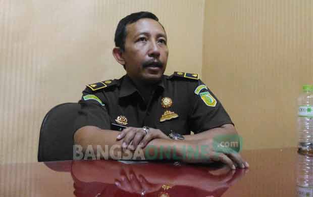 Kasi Pidsus Kejari Sidoarjo, Adi Harsanto SH. foto: NANANG I/ BANGSAONLINE