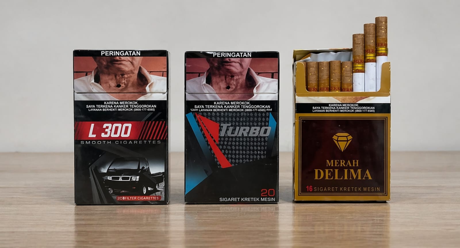 3 merk rokok ilegal yang dilaporkan tengah beredar luas di madura