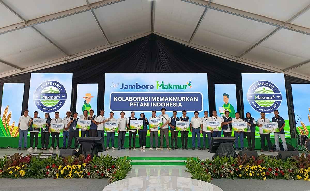 Jambore Makmur yang diselenggarakan Pupuk Indonesia di Kawasan Pupuk Kujang, Cikampek. Foto: Ist