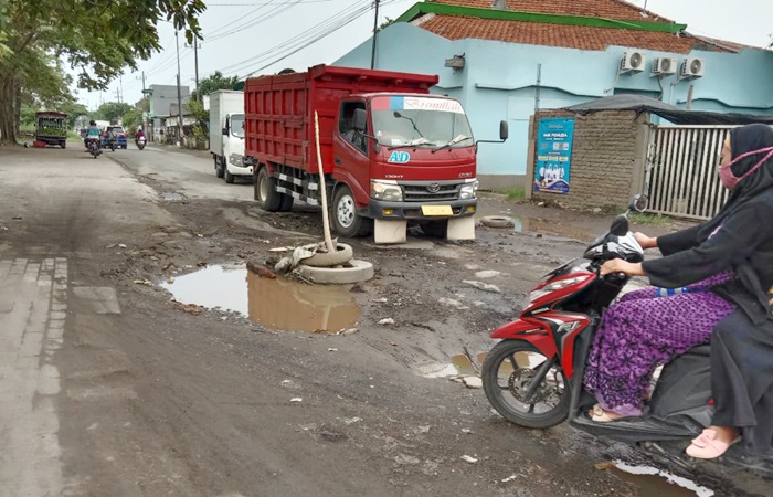 SDM Terbatas Jadi Kendala Lambannya Pengerjaan Jalan Rusak di Sidoarjo