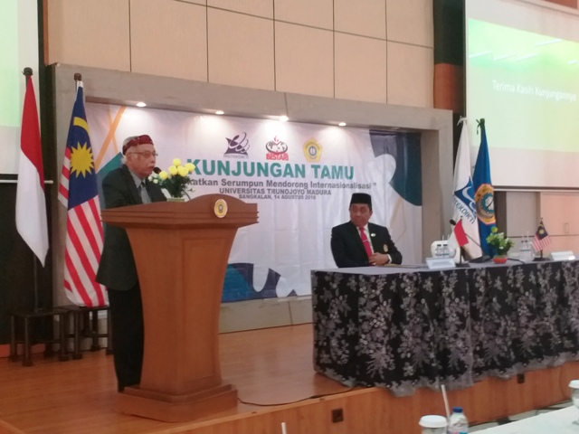 UTM Bangkalan menerima kunjungan balasan dari UCB Malaysia, Rabu (15/8).