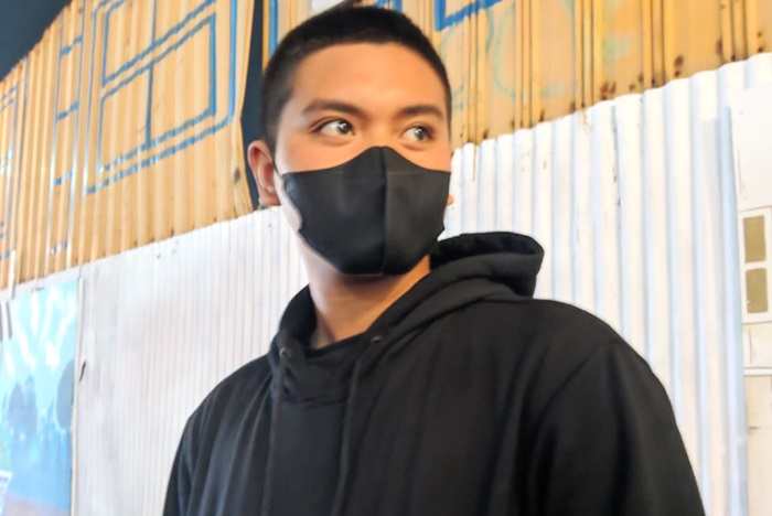 Almarhum Alif Riski Alamasi semasa hidup.