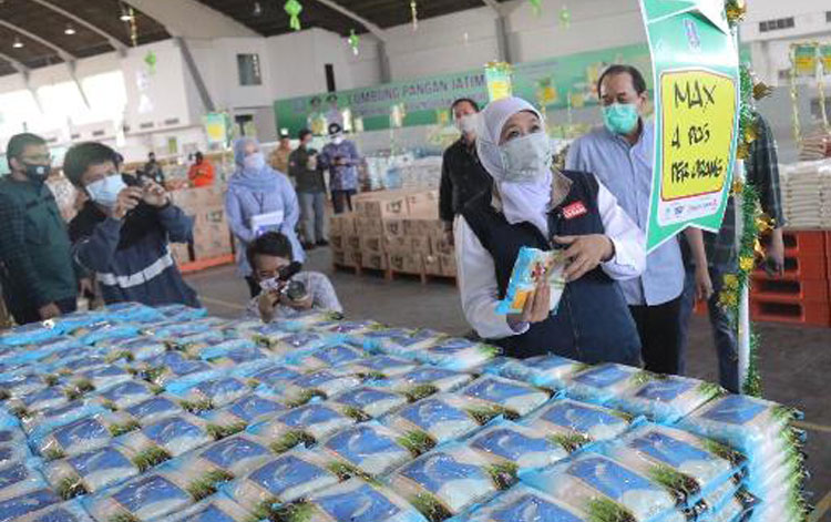 Jangkau 19 Daerah, Layanan Gratis Ongkir Lumbung Pangan Jatim Makin Meluas