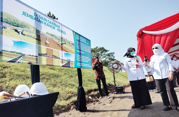 Rabu Besok, Khofifah Resmikan Jembatan Kare di Bojonegoro Senilai Rp 88 Miliar