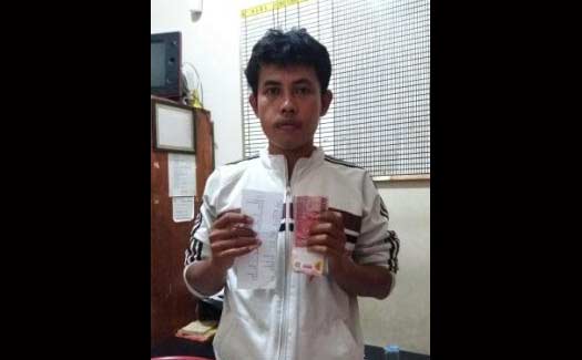 Tersangka togel yang tertangkap Polsek Benowo dan BB.
