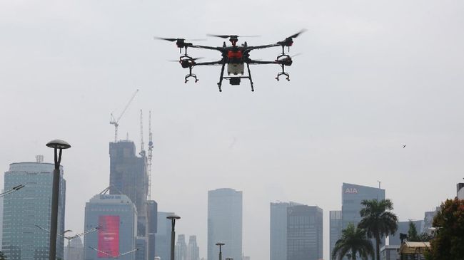 OTT Mulai dilakukan dengan Drone untuk Penanganan Sampah DKI Jakarta