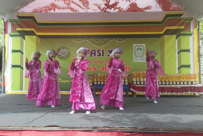 Meriah, Festival Anak Sholeh di Senori Diikuti 951 Peserta