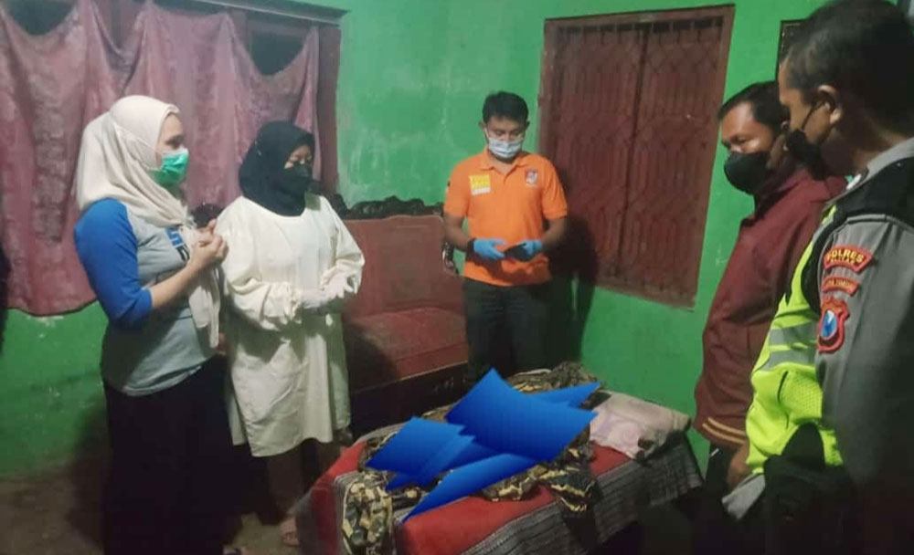 Jatuh ke Kolam  Koi  Balita di Blitar Meninggal Dunia 