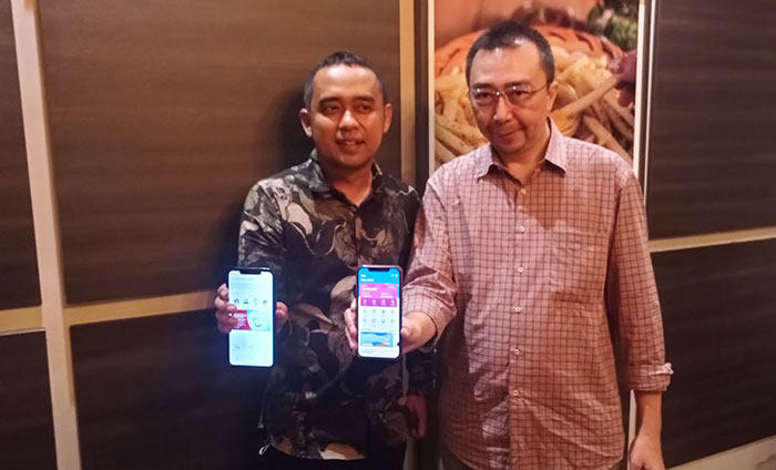 Keterangan foto dari kanan: CEO AstraPay, Ricky Gunawan, bersama CEO Nusantara Global Inovasi (NGI), Agung Trianto Nugroho.