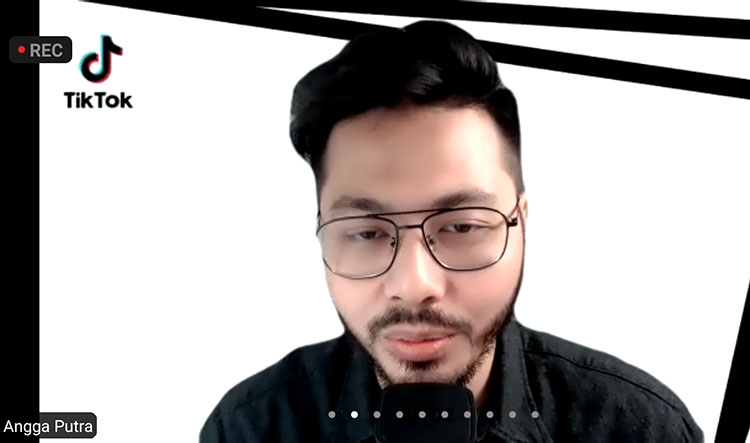 Head of User and Content Operations TikTok Indonesia, Angga Anugrah Putra. (foto: ist)