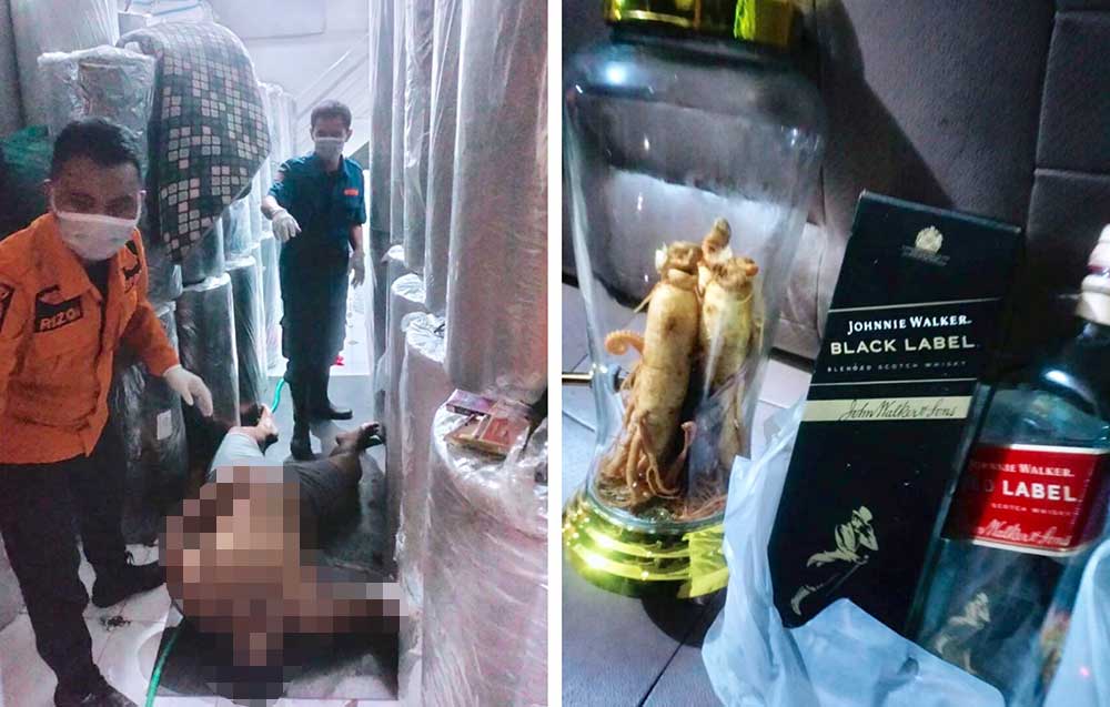 Karyawan Toko Plastik di Jl. Pandugo Tewas Diduga Overdosis Miras Beralkohol Tinggi