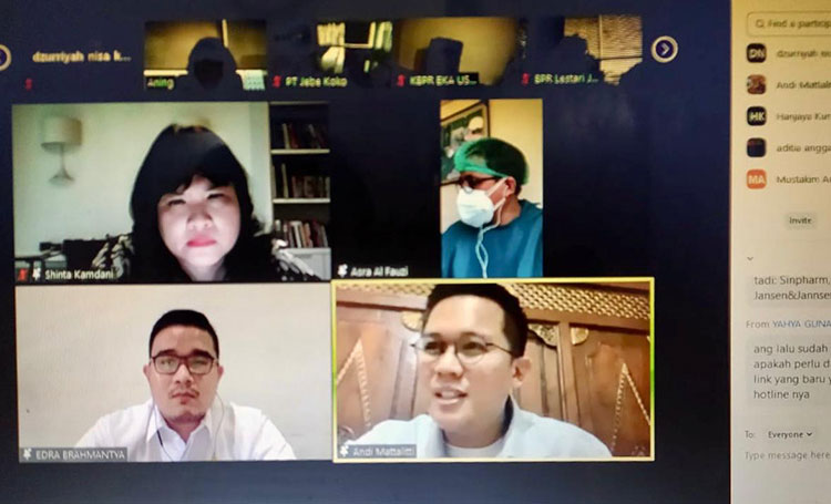 Pengusaha Jatim dan Surabaya Antusias Sambut Vaksin Gotong Royong