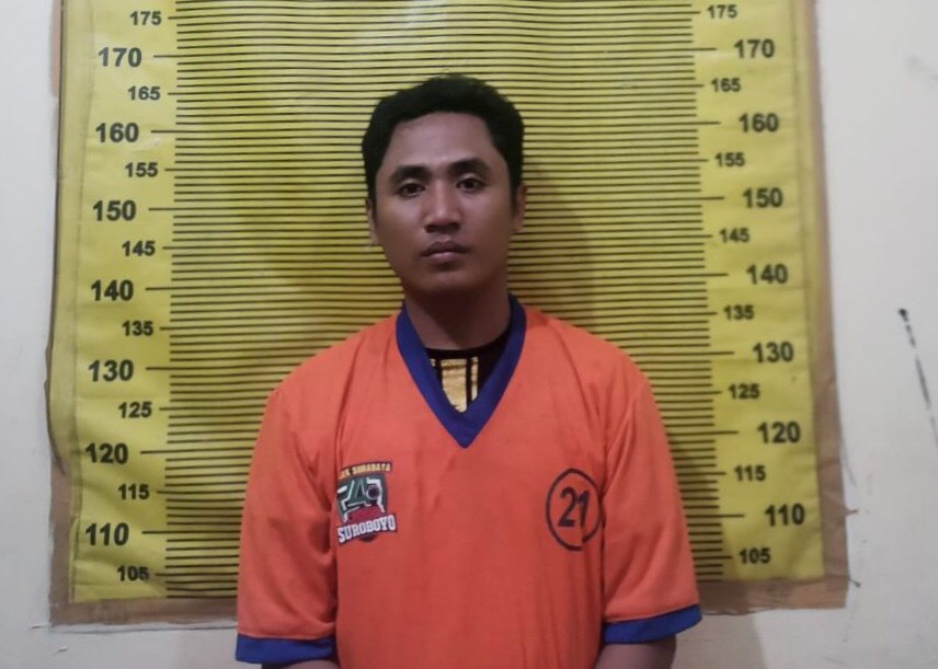 Pelaku curanmor yang diamankan di Polsek Simokerto
