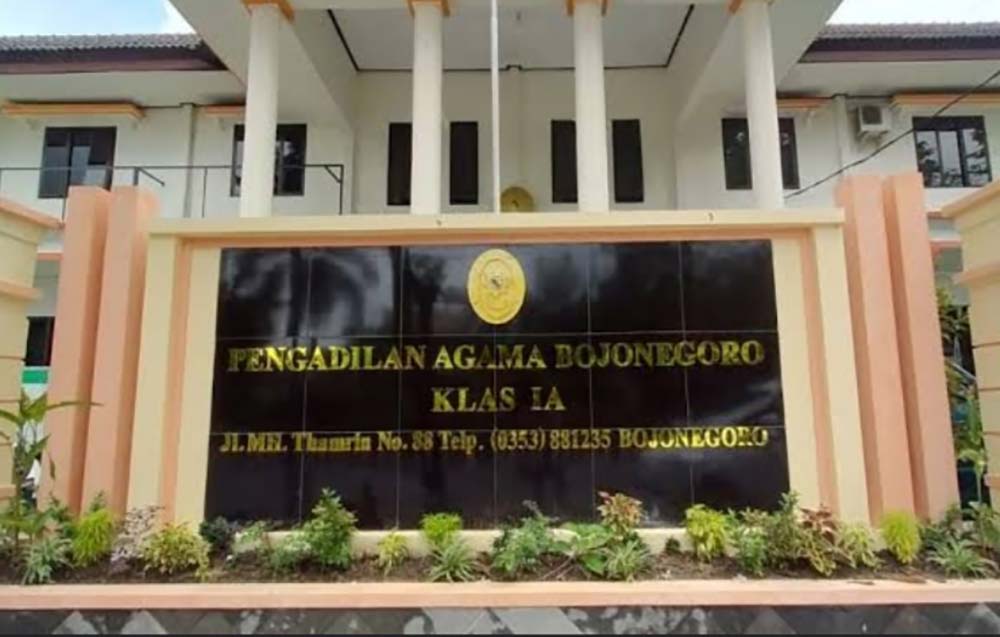 Kantor PA Bojonegoro di Jalan M. H. Thamrin.