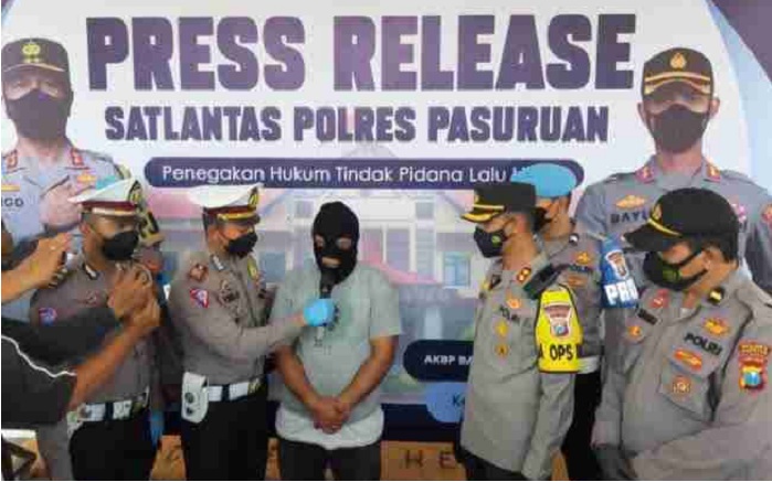 Kurang Dari 24 Jam, Polres Pasuruan Amankan Pelaku Tabrak Lari Tewaskan ...