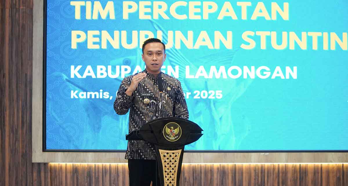 Ketua TPPS Lamongan, Dirham Akbar Aksara.