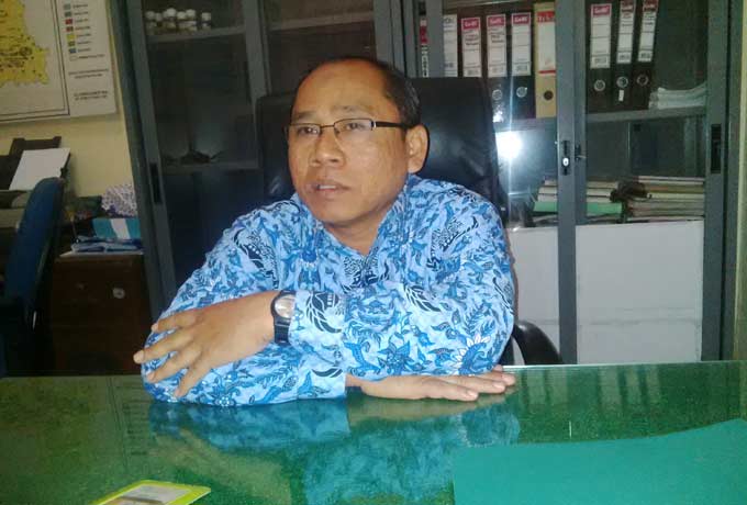 Marsono, Kasie Pengadaan Tanah BPN Pacitan.
