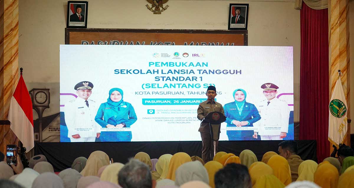 Selantang Mandiri 2026 Resmi Dibuka, Pemkot Pasuruan Perkuat Komitmen Lansia Berdaya