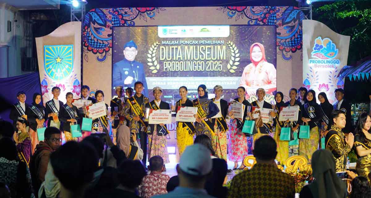 Pemilihan Duta Museum Probolinggo 2025.