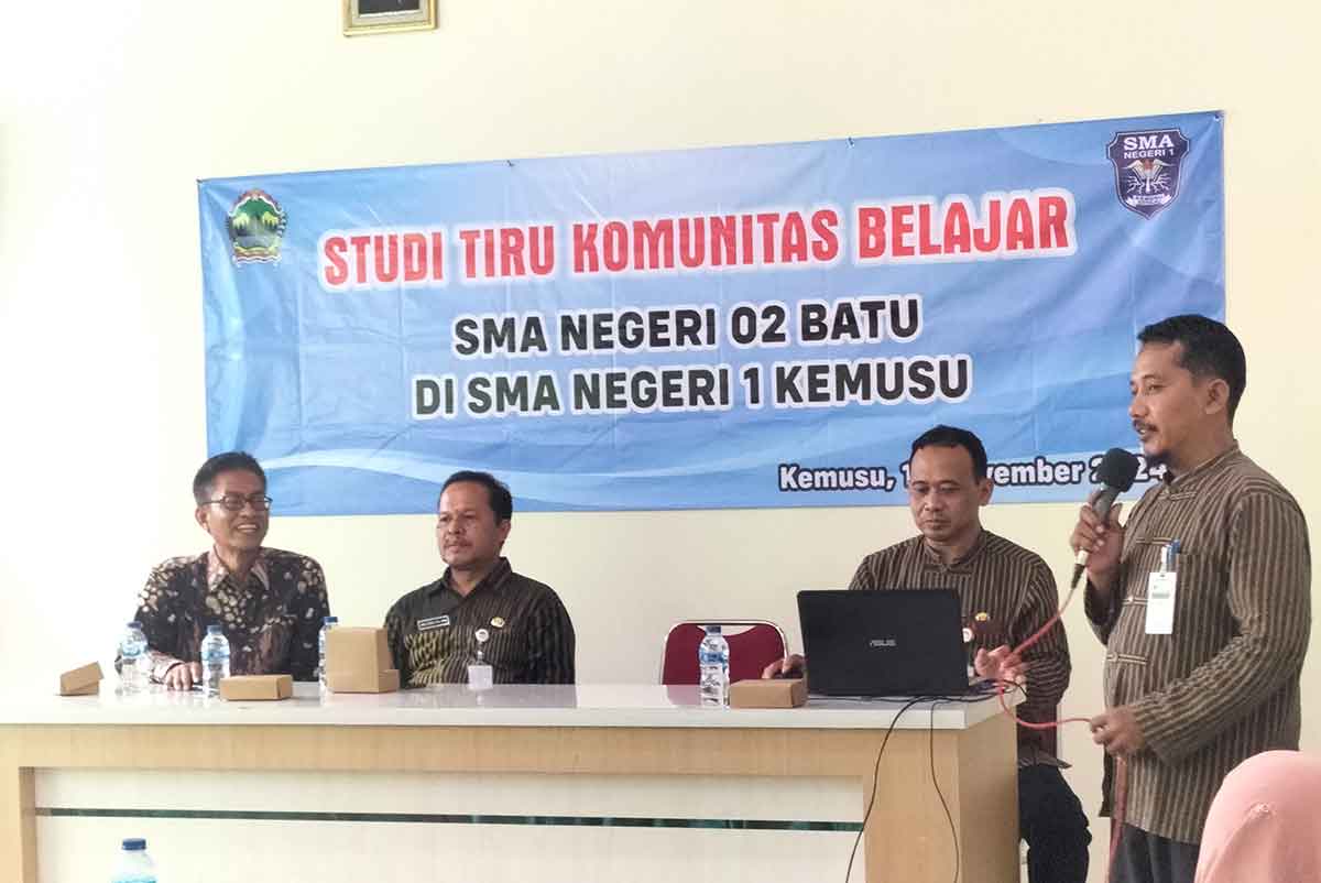 Tingkatkan Kualitas Pembelajaran, SMAN 2 Batu Studi Tiru Kombel ke SMAN 1 Kemusu