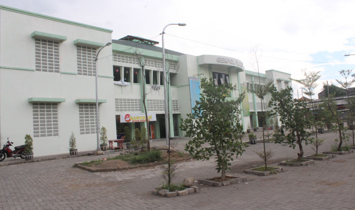 Plaza Gempol, salah satu pasar daerah yang diharapkan mampu menyumbang PAD.