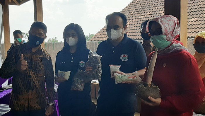 Wamendes PDTT Budi Arie Setiadi saat acara kunker di Desa Klangon.