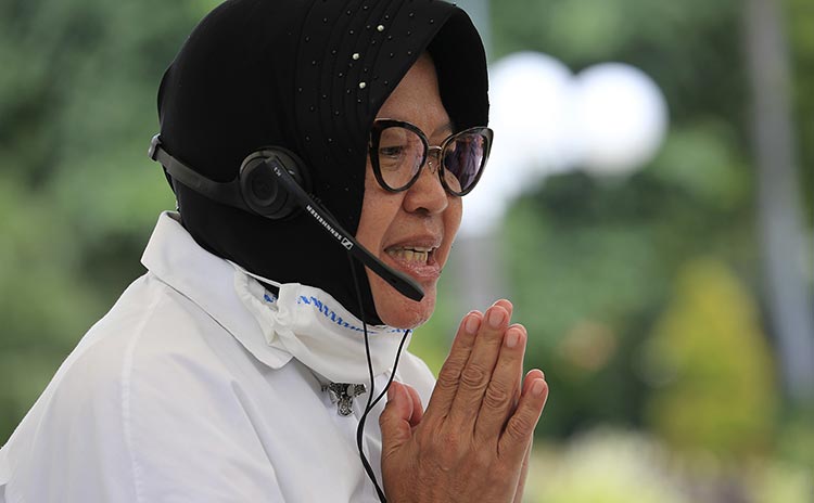 Wali Kota Surabaya, Tri Rismaharini.