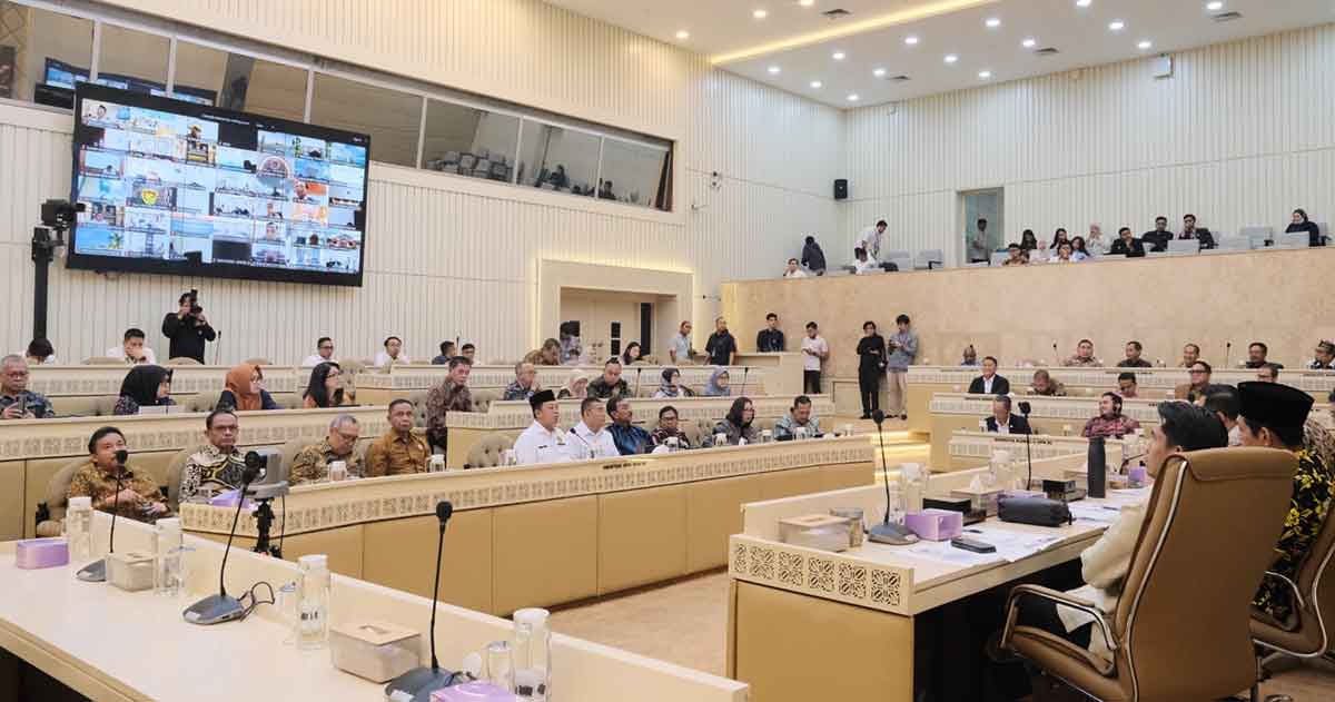 Menteri ATR/BPN saat RDP dengan Komisi II DPR RI.