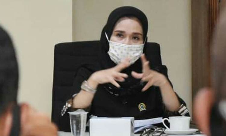 Hj. Dewi Kartika, Ketua Komisi A DPRD Kota Batu.