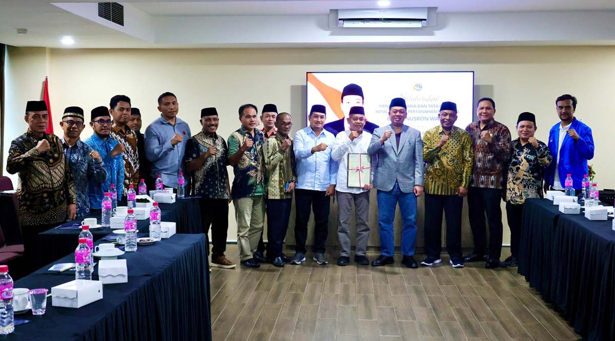 Menteri ATR/BPN saat bertemu para tokoh dan organisasi keagamaan di Kota Ternate.