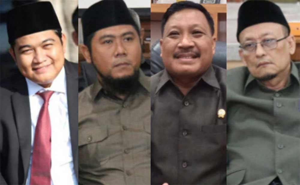 Dari kiri, M Syahrul Munir, Lutfi Dawam, Mujid Riduan, dan Ahmad Nurhamim.