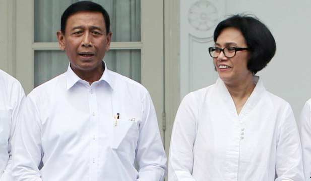 Wiranto dan Sri Mulyani
