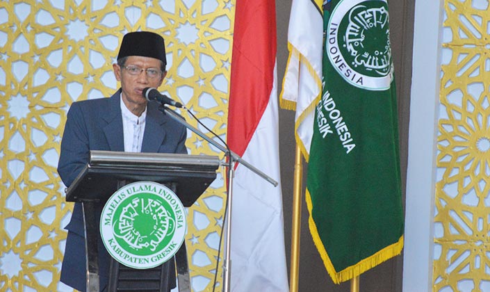 Kiai Mansoer Kembali Pimpin MUI Gresik