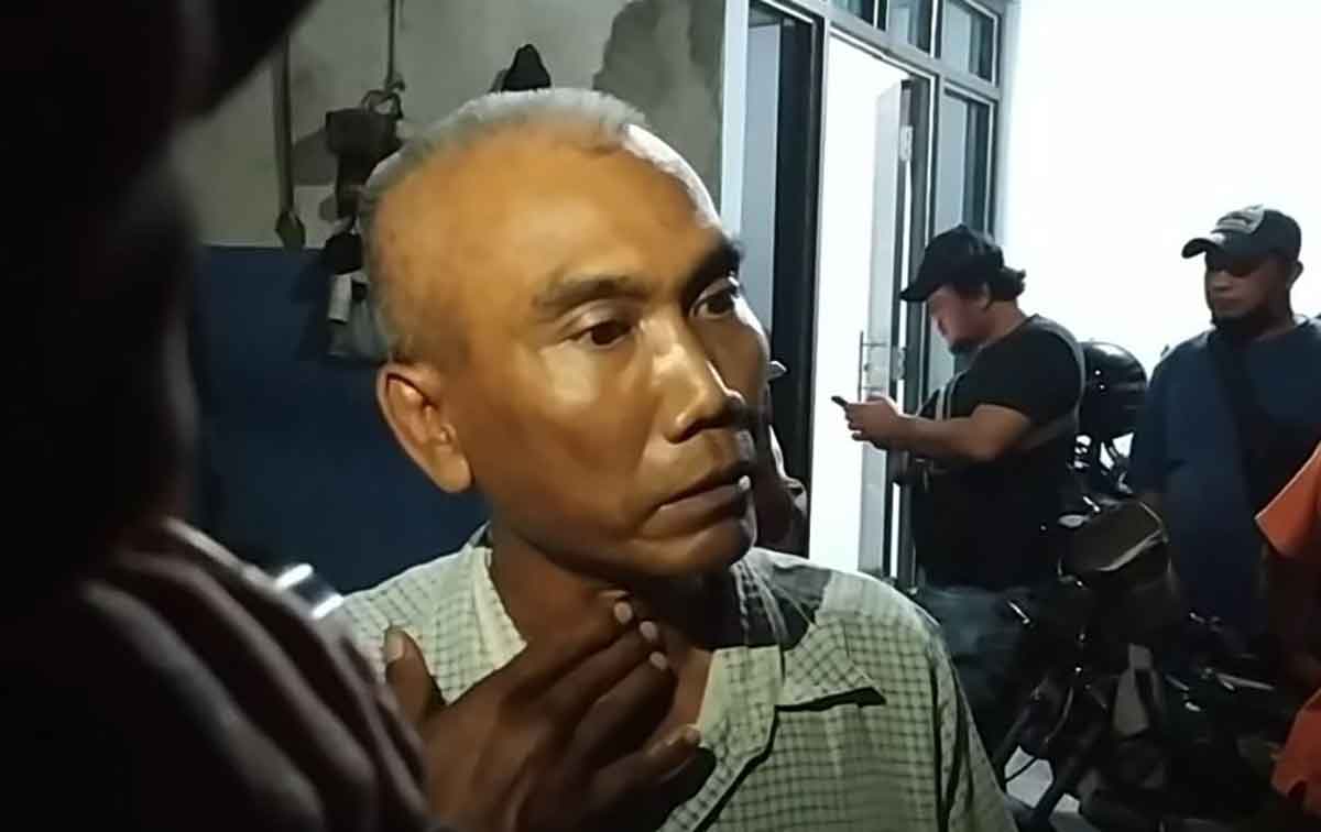 Suami korban pembunuhan, Suhartono.