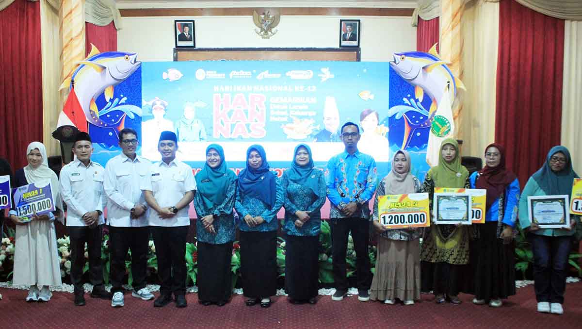 Peringatan Harkannas atau Hari Ikan Nasional yang ke-12 di Kota Pasuruan.