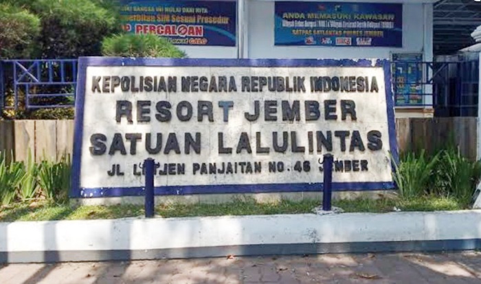 Kantor Satlantas Polres Jember.